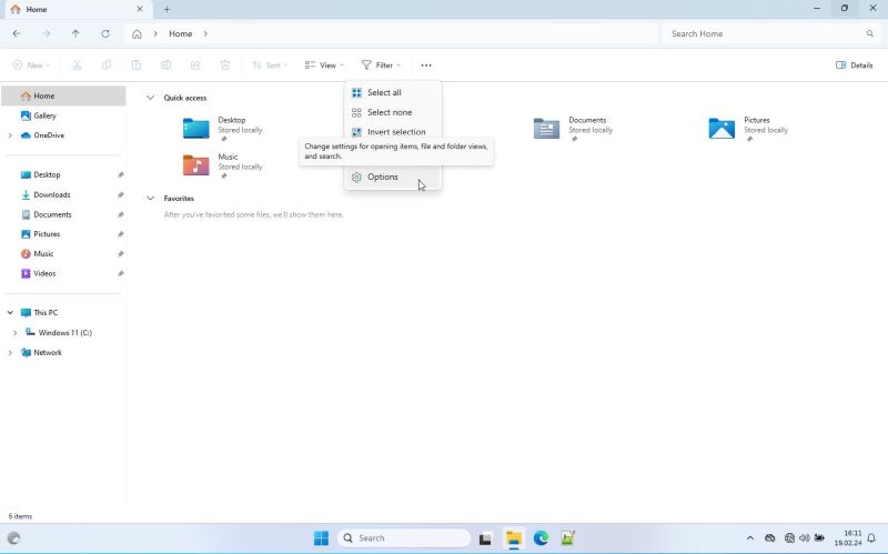 Removing files and folders in Windows 11 Quick Access [1]