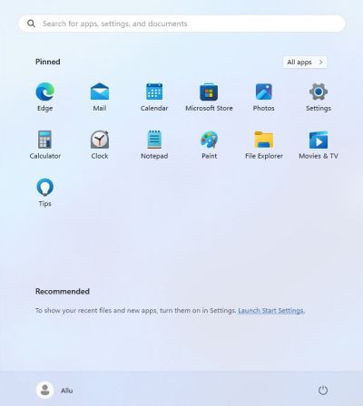 Removing Recent Files in Windows 11 Start menu [3]