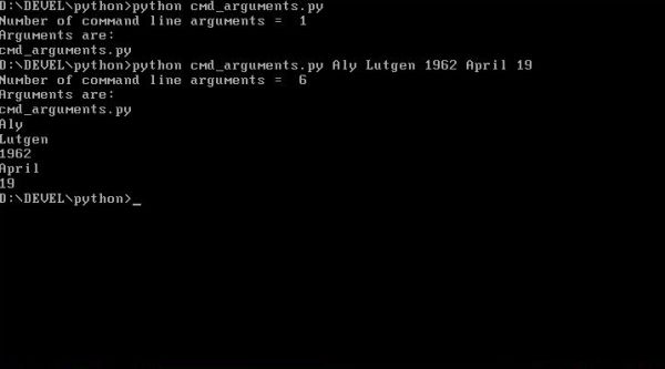 PythonD on FreeDOS: Running a Python script in the shell opened from within FTE Text Editor