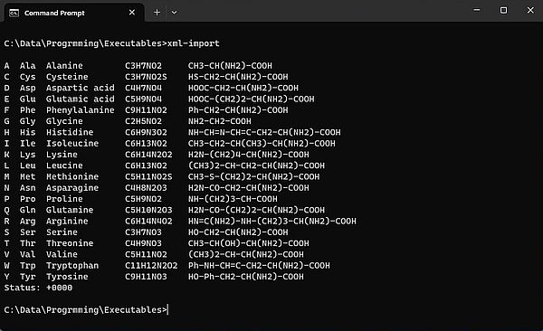Visual COBOL XML Extensions: Running an XML import program