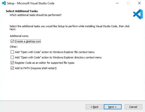 Installing VSCode on Windows 10