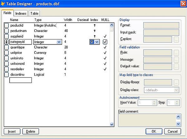 Visual FoxPro 9 on Windows XP: Index creation [1]