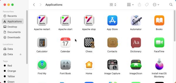 Changing application icons on macOS: Custom display of items in 'Applications'
