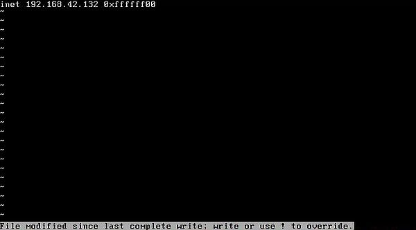 Changing the IP address on OpenBSD: Editing the file '/etc/hostname.em0' (new settings)