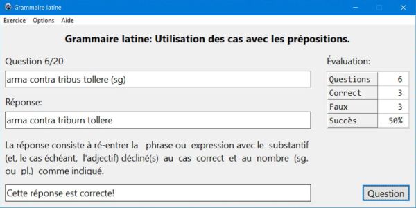 Grammaire latine: Utilisation des cas grammaticaux avec les prépositions