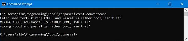 GNU Cobol calls Free Pascal: Execution of a program using a custom string data type [2]