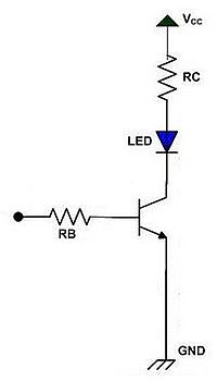 Parallel port circuits: Using a NPN transistor as logical high switch