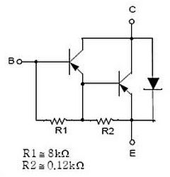 Parallel port circuits: Using two PNP transistors as logical low switch