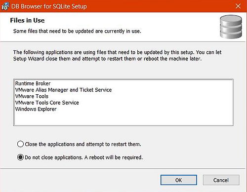 Installing the 'DB Browser for SQLite' GUI client