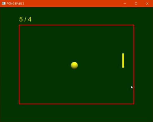 Oxygen Basic on Windows 10 - Simple Pong game application