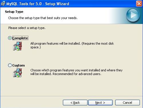 MySQL on Windows XP: Installing MySQL GUI Tools