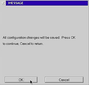 TCP/IP on OS/2 Warp 4.52: Saving the settings