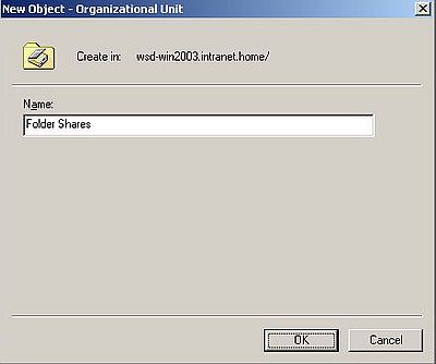 Windows Server 2003: File sharing - Adding the shares to Active Directory [2]